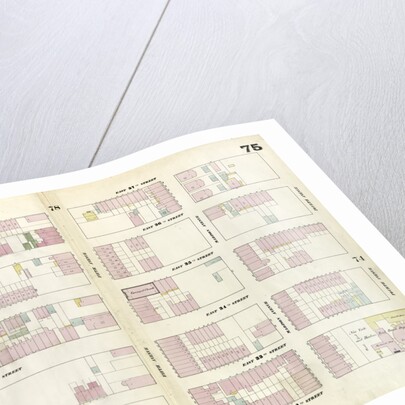 Map bounded by West 37th Street, East 37th Street, Fourth Avenue, East 32nd Street, West 32nd Street, Sixth Avenue. 1857 by Anonymous