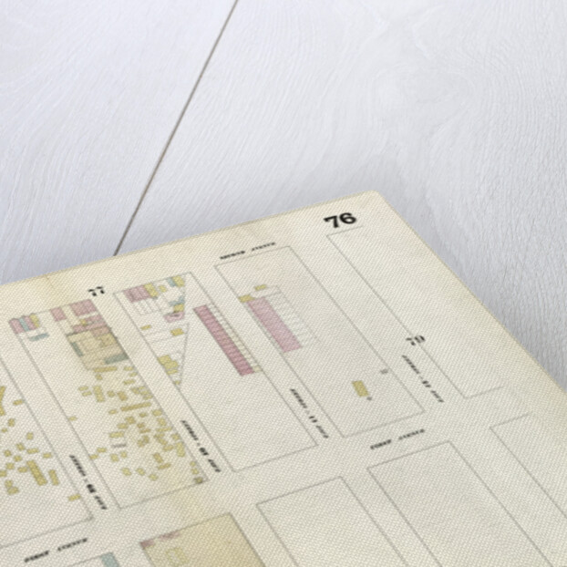 Map bounded by East 42nd Street, East River, East 37th Street, Second Avenue. 1857 by Anonymous