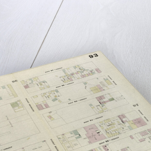 Map bounded by West 37th Street, Tenth Avenue, West 32nd Street, Hudson River. 1857 by Anonymous