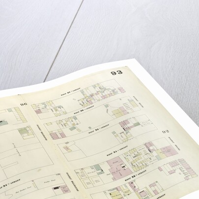 Map bounded by West 37th Street, Tenth Avenue, West 32nd Street, Hudson River. 1857 by Anonymous