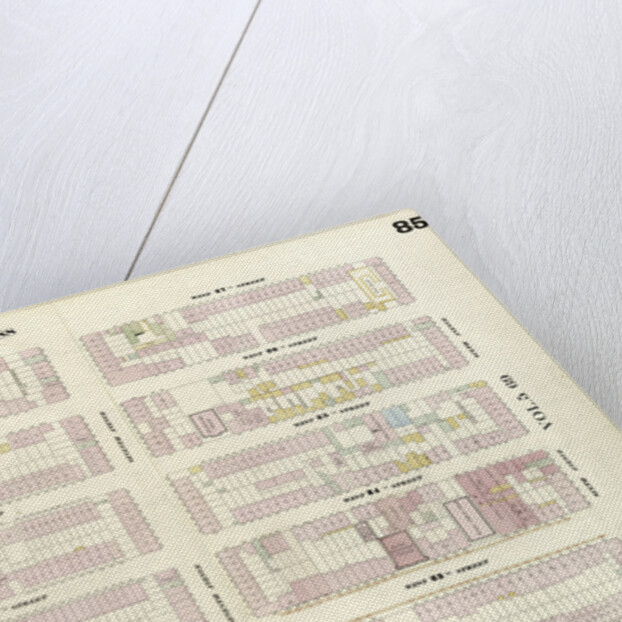 Map bounded by West 27th Street, Sixth Avenue, West 22nd Street, Eighth Avenue. 1857 by Anonymous