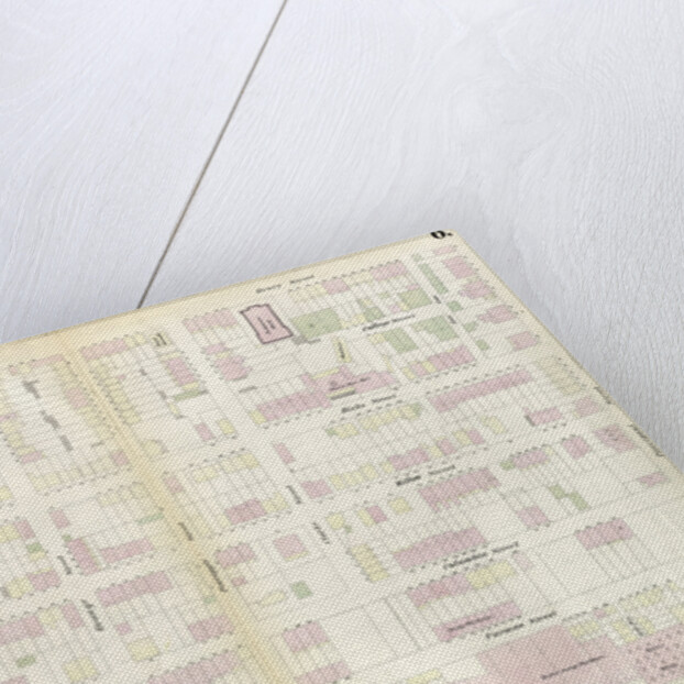 Map bounded by Poplar Street, Henry Street. 1855 by Anonymous