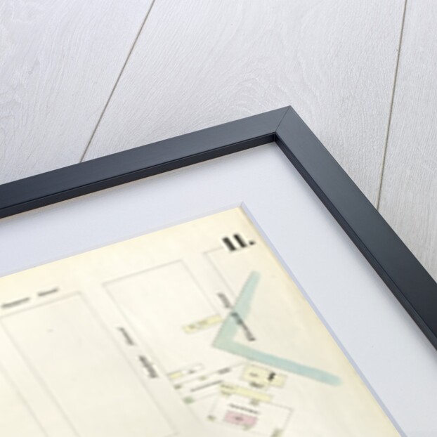 Map bounded by Buttermilk Channel, Clinton Wharf, Conover Street, Red Hook. 1855 by Anonymous