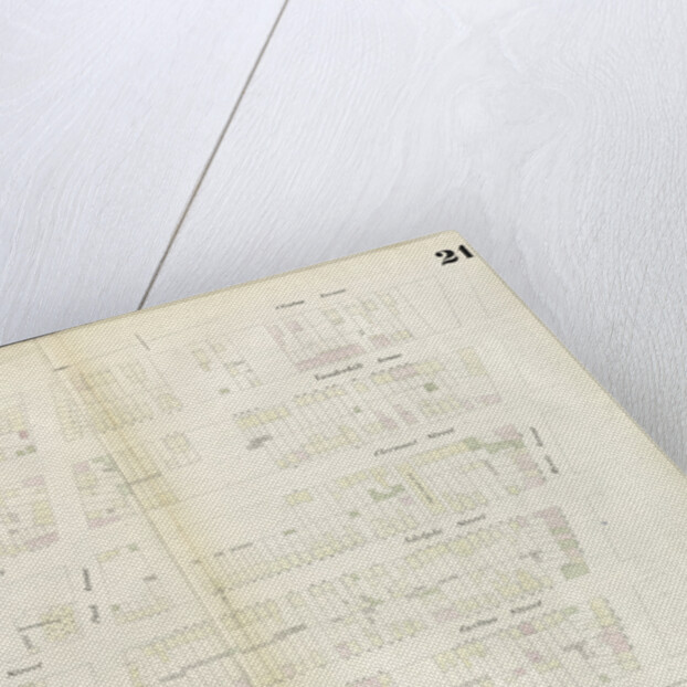 Map bounded by Flushing Avenue, Clinton Avenue, Myrtle Avenue, Cumberland Street. 1855 by Anonymous