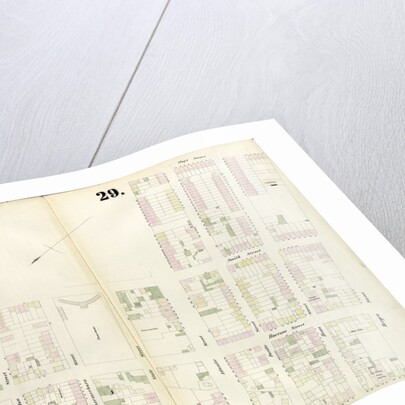 Map bounded by Joralemon Street, Fulton Street, Smith Street, Atlantic Avenue, Hoyt Street, Bergen Street, Court Street. 1855 by Anonymous
