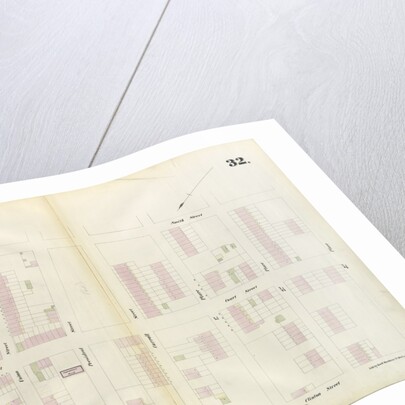 Map bounded by Degraw Street, Smith Street, Third Place, Clinton Street. 1855 by Anonymous
