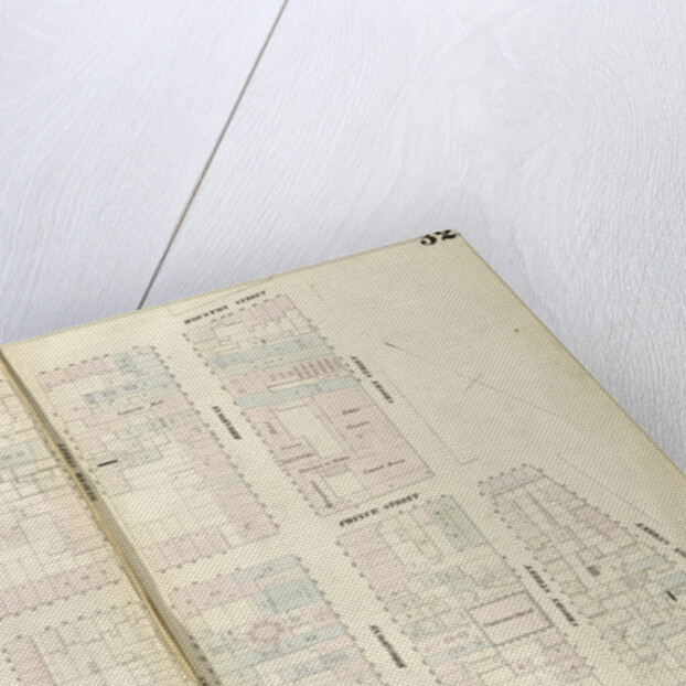 Map bounded by Houston Street, Crosby Street, Prince Street, Marion Street, Spring Street, Laurens Street. 1852, 1854 by Anonymous