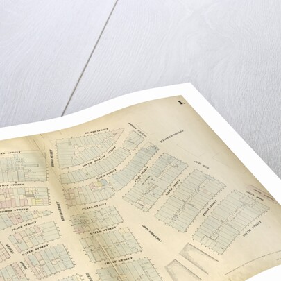 Map bounded by Bowling Green Row, Marketfield Street, Beaver Street by Anonymous