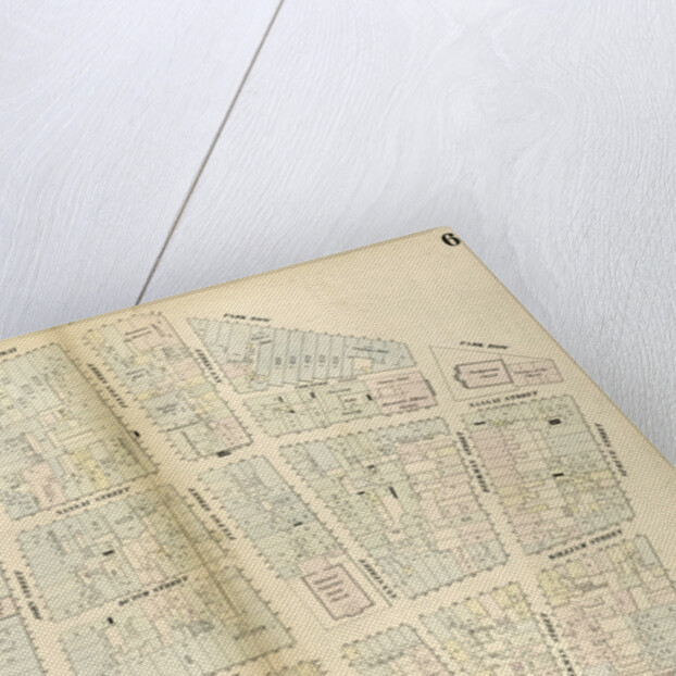 Map bounded by Broadway, Park Row, Spruce Street, Gold Street, Liberty Street. 1852, 1854 by Anonymous