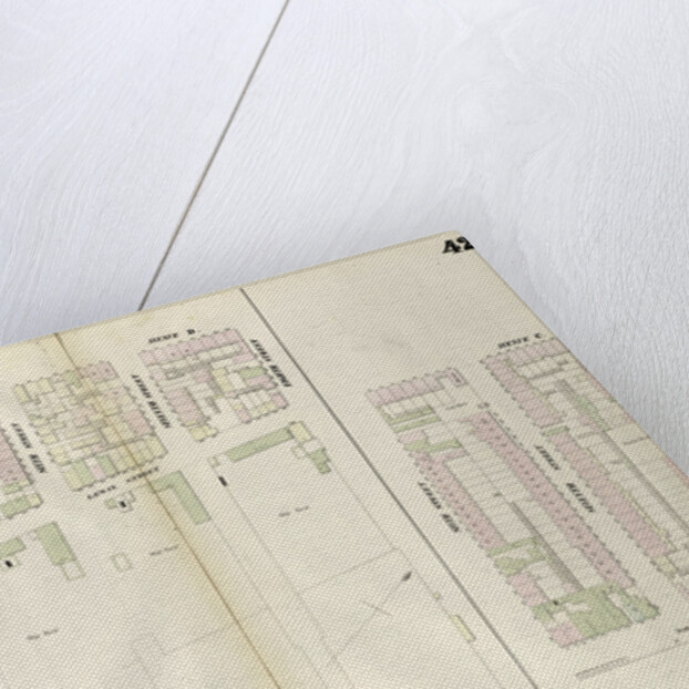 Map bounded by Eighth Street, East River, Third Street, Avenue D, Sixth Street, Avenue C. 1852, 1854 by Anonymous