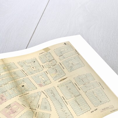 Map bounded by Liberty Street, Maiden Lane, South Street, Old Slip by Anonymous