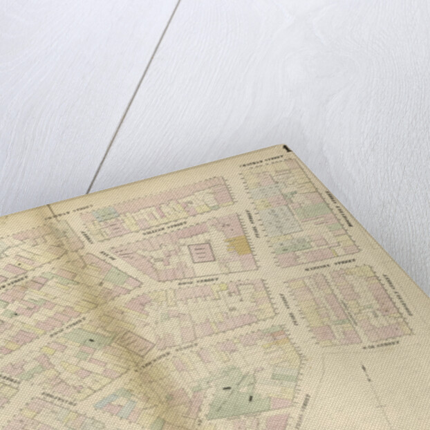 Map bounded by Nassau Street, Roosevelt Street, Oak Street, Oak Street, Pearl Street, Frankfort Street, Cliff Street, Ferry Street, Spruce Street. 1852, 1854 by Anonymous