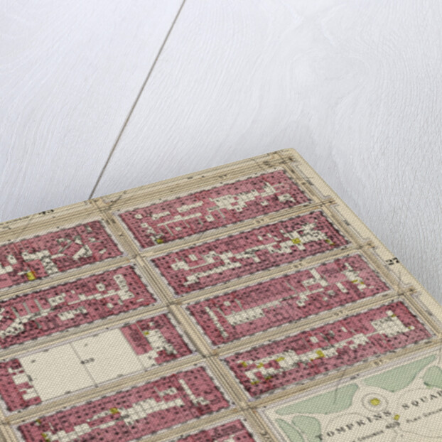 Bounded by E. 14th Street, Avenue B, E. 10th Street, Avenue A, E. 9th Street, and Second Avenue, New York by Anonymous