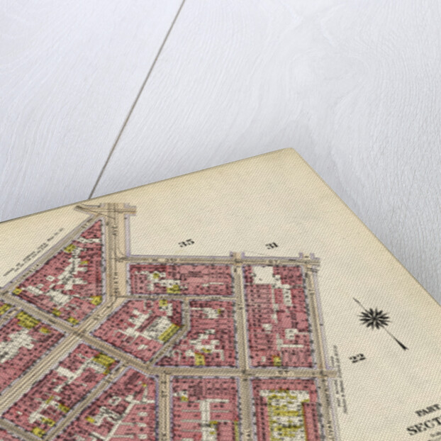 Bounded by Barrow Street, Bleecker Street, Cornelia Street, Sixth Avenue, W. 3rd Street, Sullivan Street, Bedford Street, Macdougal Street, King Street, Varick Street and Second Avenue Extension, New York by Anonymous