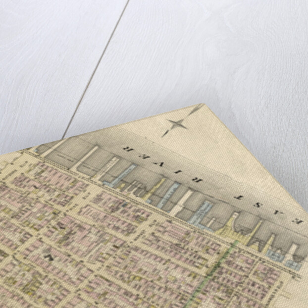 Bounded by Clinton Street, Madison Street, Jefferson Street, Cherry Street, Rutgers Slip, South Street East River, Piers 32-44, James Slip, New Chambers Street, New Bowery Street, Bowery Street and Rivington Street, New York by Anonymous