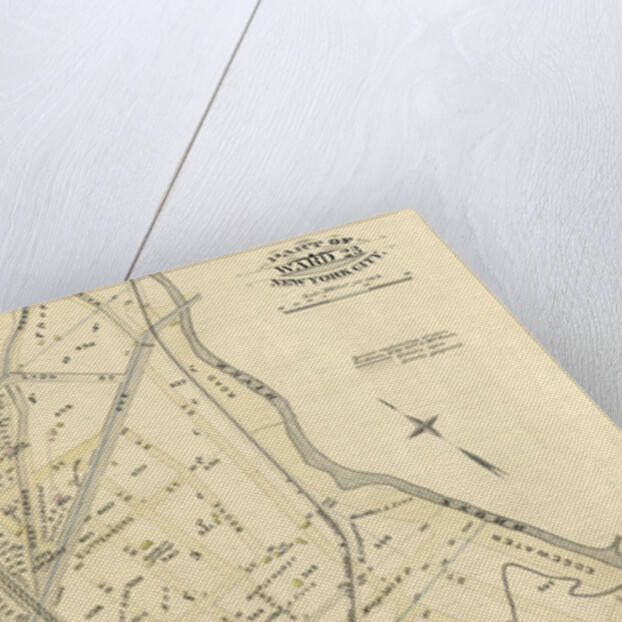 Bounded by Horton Street, Third Boston Road, Briston Street, ....Bronx River, Dickey Street, Hunt's Point Road, Southern Boulevard, ...... Clifton Street and Third Avenue, New York by Anonymous