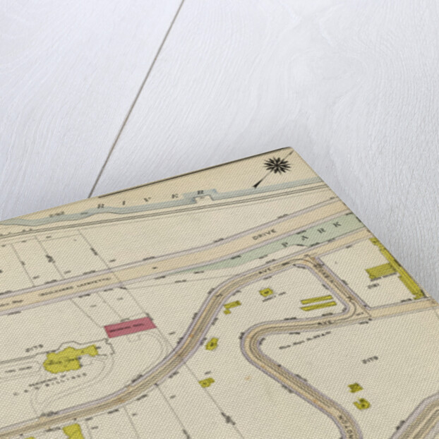 Bounded by Riverside Drive Hudson River, Corbin Place, Ft. Washington Avenue, Broadway, W. 192nd Street, Overlook Terrace and Northern Avenue, New York by Anonymous