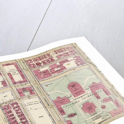 Bounded by W. 122nd Street, Amsterdam Avenue, W. 116th Street and Harlem River Riverside Drive, New York by Anonymous