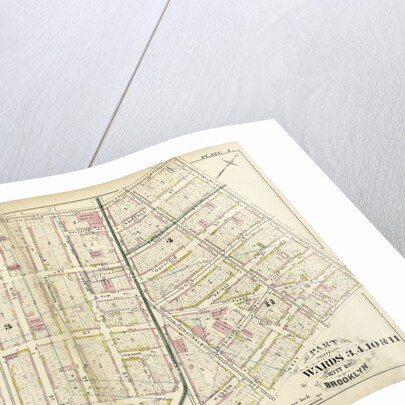 Part of Wards 3, 4, 10, & 11. City of Brooklyn, New York by Anonymous