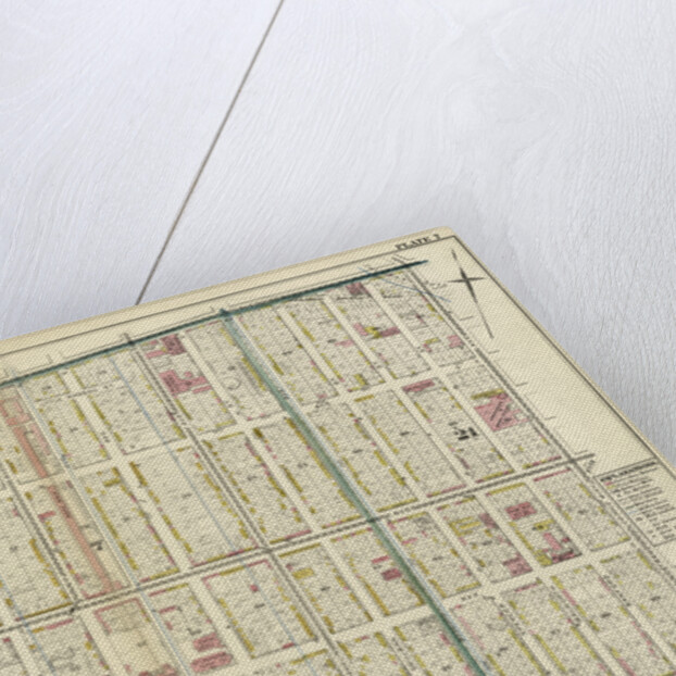 Bounded by Flushing Avenue, Nostrand Avenue, De Kalb Avenue and Clinton Avenue, New York by Anonymous