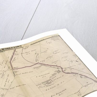 Part of Northfield & Middletown. Staten Island, 1874, New York by Anonymous
