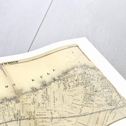 Village of Port Richmond. Staten Island, 1874, New York by Anonymous