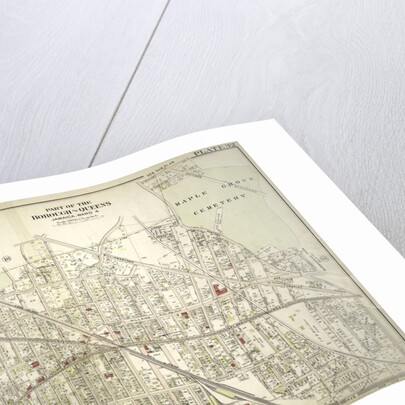 Bounded by Forest Park Magnolia Avenue, Union Place, Tulip Street, Cleveland Avenue, Washington Avenue, Myrtle Avenue, Division Avenue, ... Maple Grove Cemetery, Newtown Road, Van Wyck Avenue, Atlantic Avenue and Union Place, New York by Anonymous