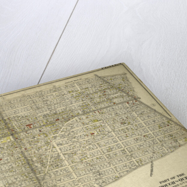 Bounded by Rapelje Avenue, Woolsey Avenue, Flushing Avenue, Old Bowery Bay Road, Woodside Avenue, Middleburg Avenue, Celtic Woodside Avenue, Foster Avenue, Laurel Hill Avenue, Skillman Avenue, Harold Avenue and Jackson Avenue, New York by Anonymous