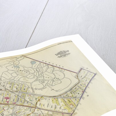 Bounded by Evergreen Avenue, Central Avenue, Bushwick Avenue, Evergreen Cemetery Boulevard, Miller Avenue, Jamaica Avenue, East New York Avenue, Atlantic Avenue, Rockway Avenue and Cooper Street, New York by Anonymous