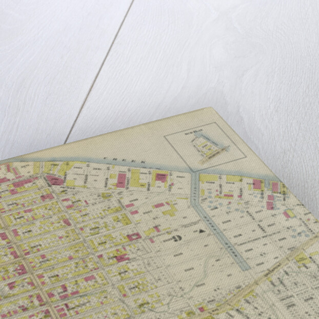 Bounded by New Town Creek Commercial Street, Ash Street, Oakland Street, Paidge Avenue, Sutton Street, Meserole Avenue, Diamond Street, Calyer Street, Manhattan Avenue, Greenpoint Avenue, West Street and Bay Street, New York by Anonymous