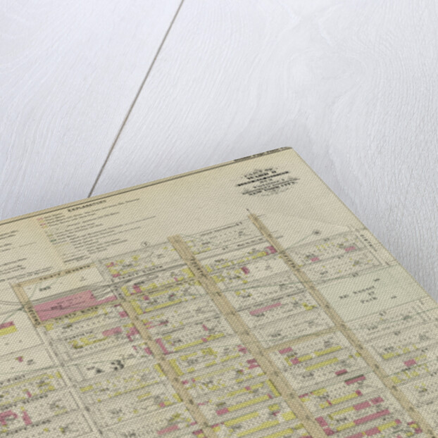 Part of Ward 8. Land Map Section, No. 3, Volume 1, Brooklyn Borough, New York City by Anonymous