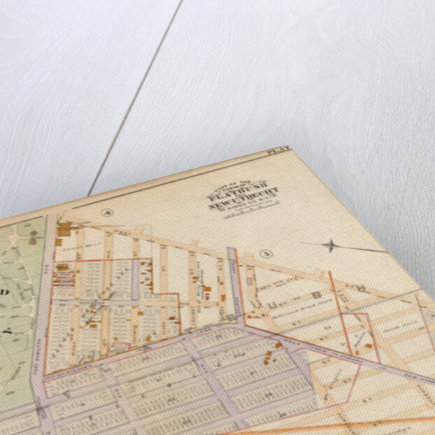 Bounded by West Street, Sixteenth Avenue, 43rd Street, Ninth Avenue, 37th Street Greenwood Cemetery and Fort Hamilton Avenue, New York by Anonymous