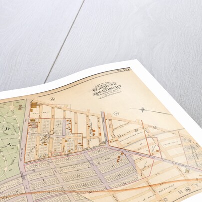 Bounded by West Street, Sixteenth Avenue, 43rd Street, Ninth Avenue, 37th Street Greenwood Cemetery and Fort Hamilton Avenue, New York by Anonymous