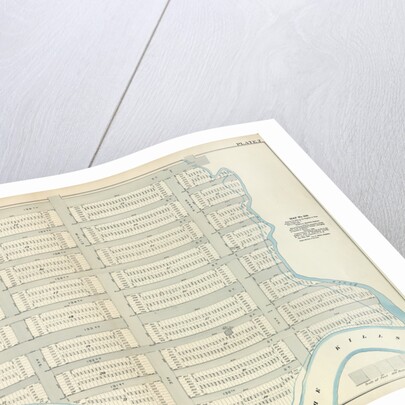 Map No. 419 Bounded by 138th Street, Mill Brook, 131st Street, Morris Avenue, 130th Street, Harlem River High Water Line and Third Avenue, New York by Anonymous