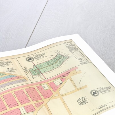 Bounded by Berrian Ave., Corsa Ave. and Bronx River. - Map, New York by Anonymous