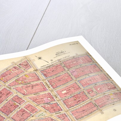 Bounded by N. Moore Street, West Broadway, Franklin Street, Broadway, Reade Street and West Street, New York by Anonymous