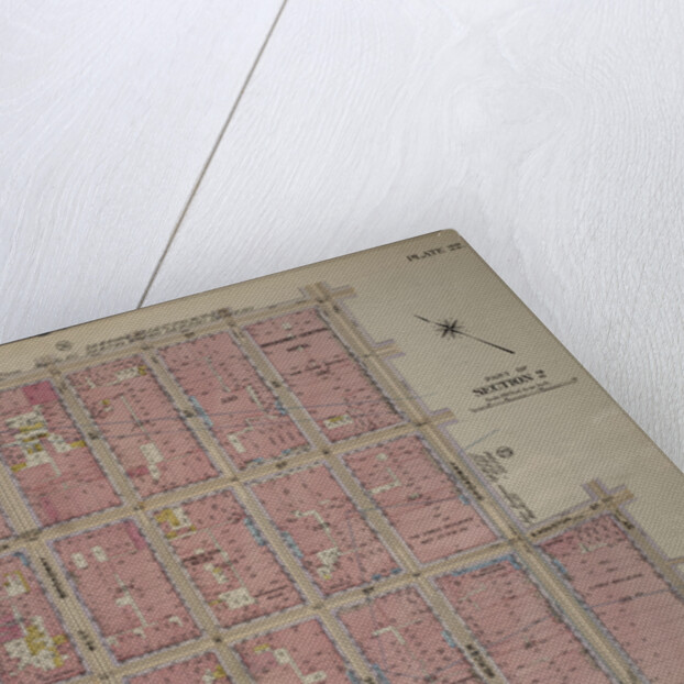 Bounded by W. 3rd Street, Broadway, E. Houston Street, Prince Street, Macdougal Street, W. Houston Street and Sullivan Street, New York by Anonymous