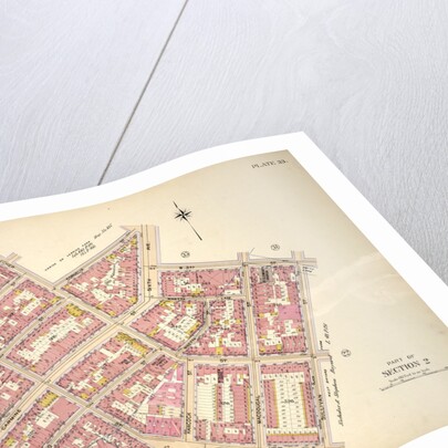 Bounded by Barrow Street, Bleecker Street, W. Houston Street, Macdougal Street, King Street, Varick Street, Leroy Street and Bedford Street, New York by Anonymous