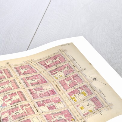 Bounded by W. 105th Street, Amsterdam Avenue, W. 100th Street and Hudson River - Riverside Park Riverside Drive, New York by Anonymous