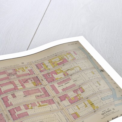 Bounded by E. 105th Street, Harlem River Piers First Avenue, E. 100th Street and Third Avenue, New York by Anonymous