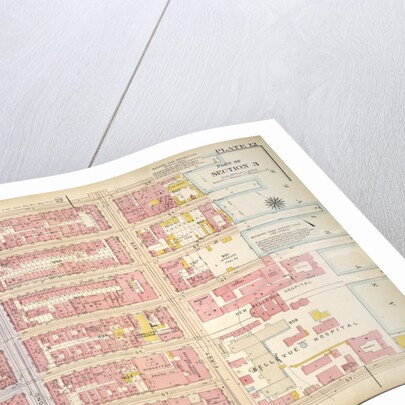 Bounded by E. 32nd Street, East River Piers First Avenue, E. 26th Street and Third Avenue, New York by Anonymous