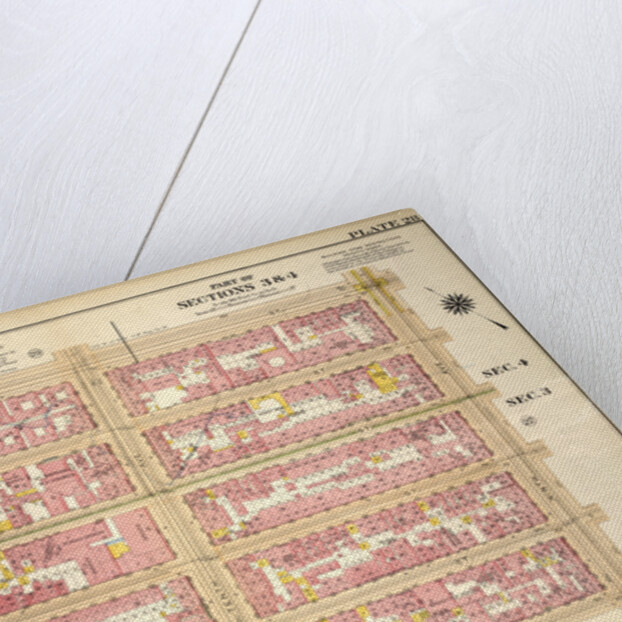 Bounded by W. 42nd Street, Ninth Avenue, W. 37th Street and Eleventh Avenue, New York by Anonymous