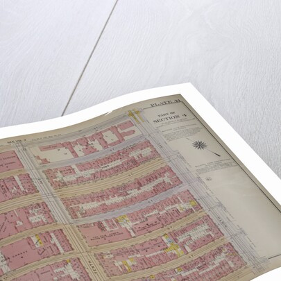 Bounded by W. 59th Street, Ninth Avenue, W. 53rd Street and Eleventh Avenue, New York by Anonymous