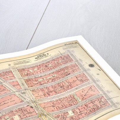 Bounded by W. 37th Street, Fifth Avenue, W. 32nd Street and Seventh Avenue, New York by Anonymous