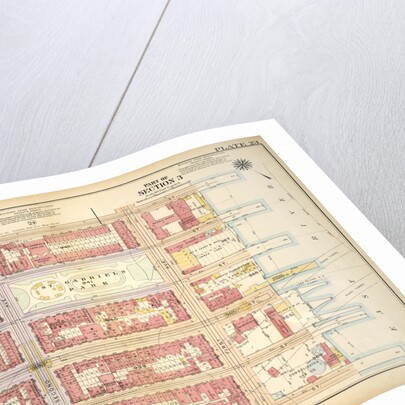 Bounded by E. 37th Street, First Avenue, E. 32nd Street and Third Avenue, New York by Anonymous