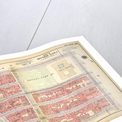 Bounded by W. 42nd Street, Fifth Avenue, W. 37th Street and Seventh Avenue, New York by Anonymous