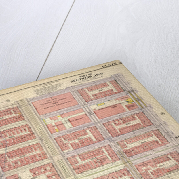 Bounded by E. 100th Street, Third Avenue, E. 95th Street and Central Park Fifth Avenue, New York by Anonymous