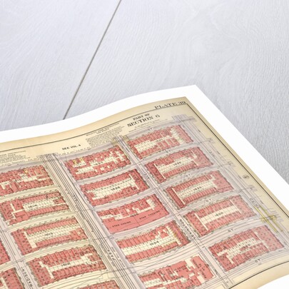 Bounded by E. 110th Street, Third Avenue, E. 105th Street and Fifth Avenue, New York by Anonymous