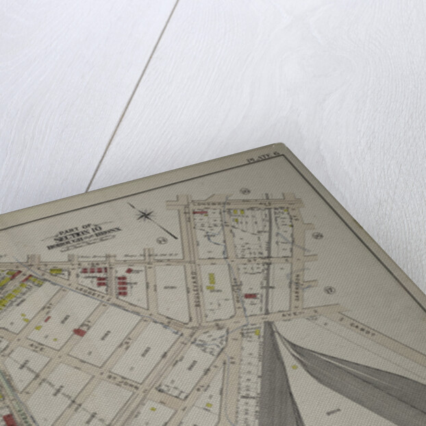 Borough of the Bronx. Bounded by E. 156th Street, Southern Boulevard, Longwood Avenue, Garrison Street, Whitlock Street, Austin Place, E. 149th Street, Timpson Place, E. 147th Street, Union Avenue, Dater Street and Trinity Ave., New York by Anonymous