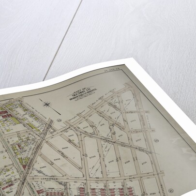 Borough of the Bronx. Bounded by E. 165th Street, Rogers Place, Dongan Street, Southern Boulevard, E. 156th Street and Cauldwell Avenue, New York by Anonymous